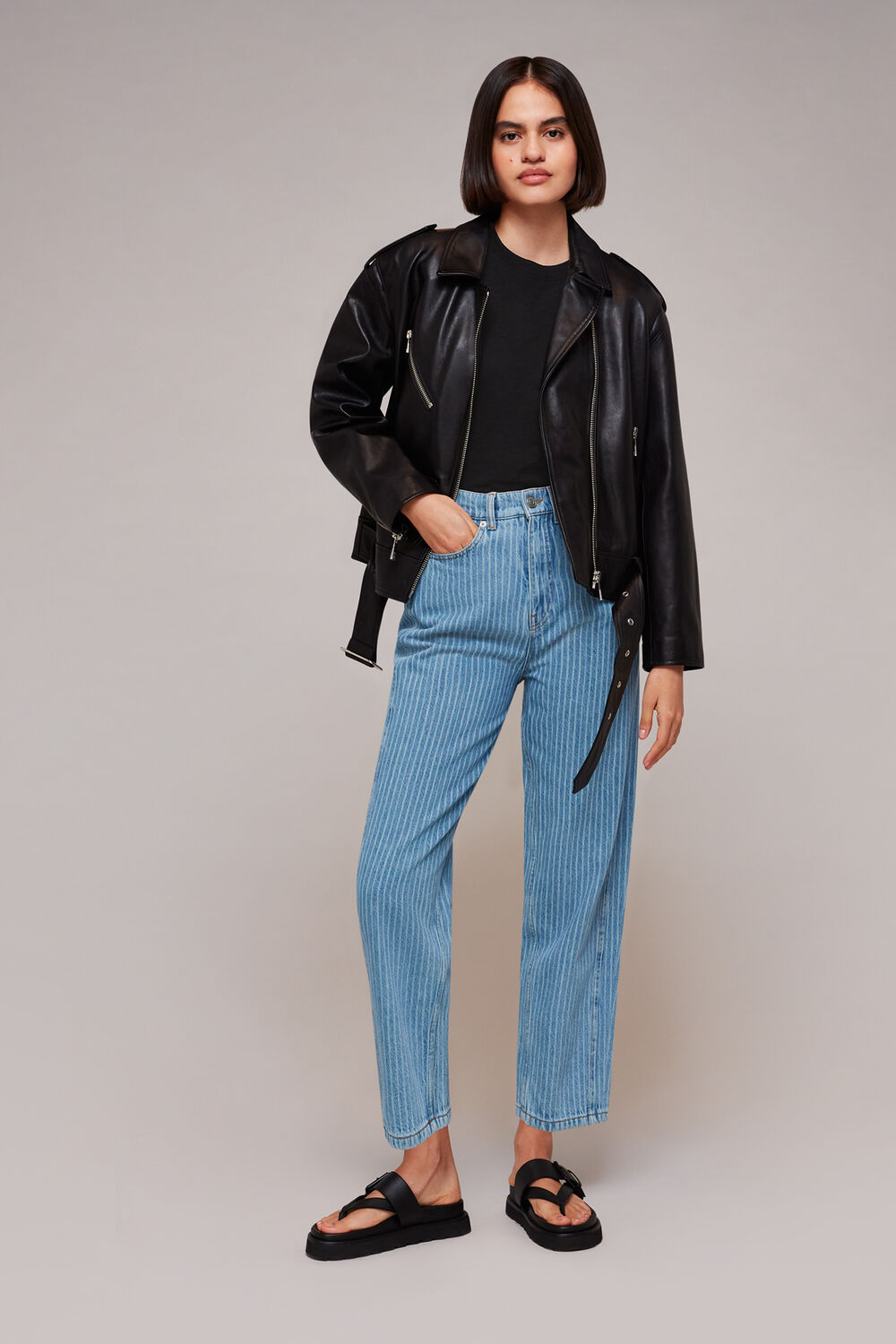 Frill Cap Sleeve T-Shirt