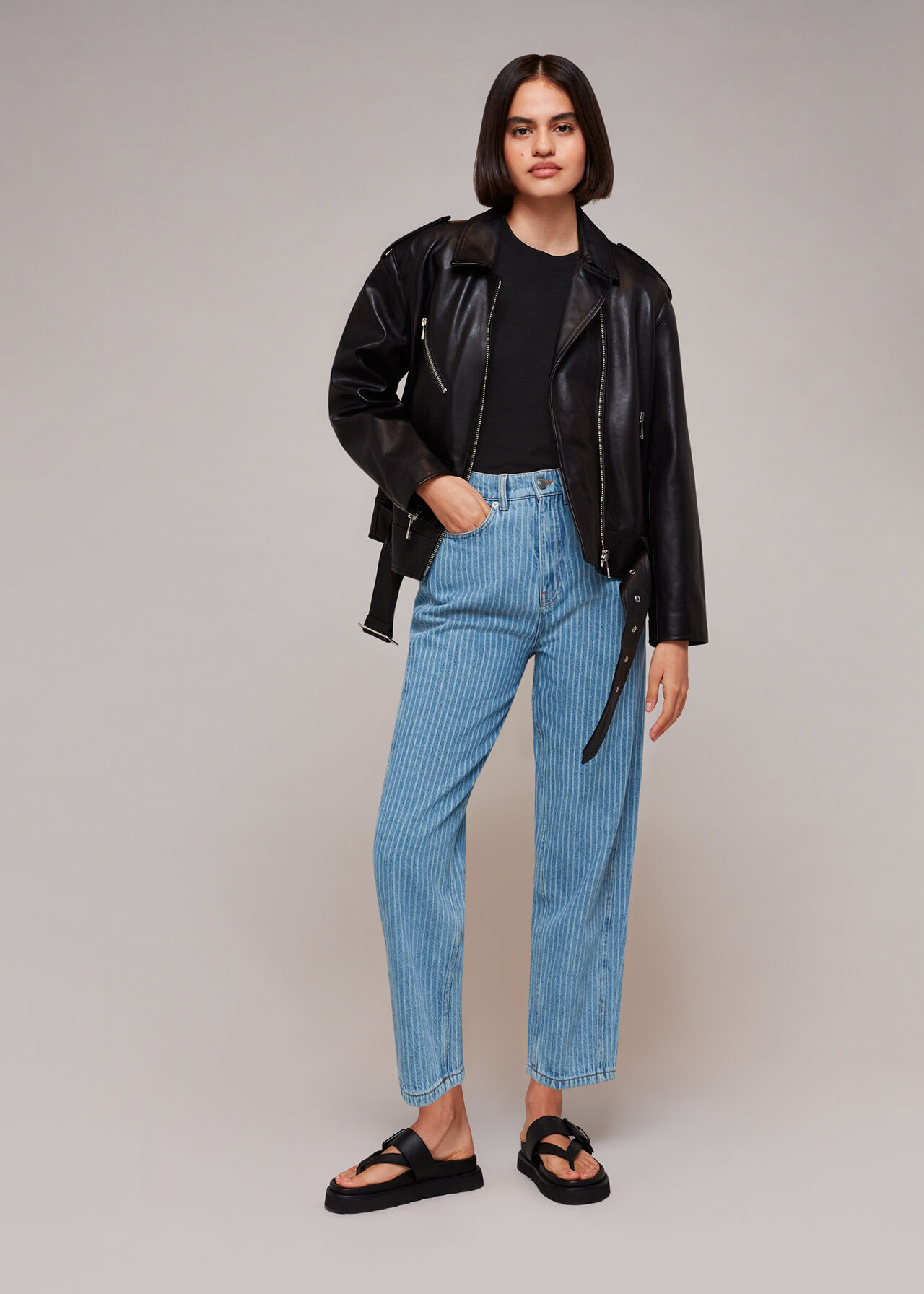 Frill Cap Sleeve T-Shirt