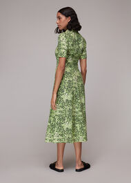 Rowan Hyena Spot Midi Dress
