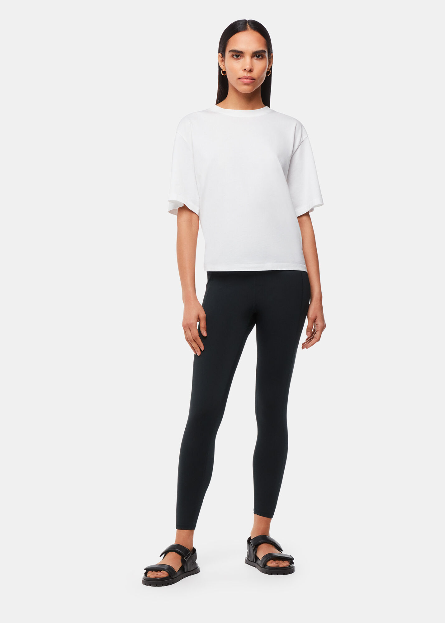 Black Sports Legging WHISTLES