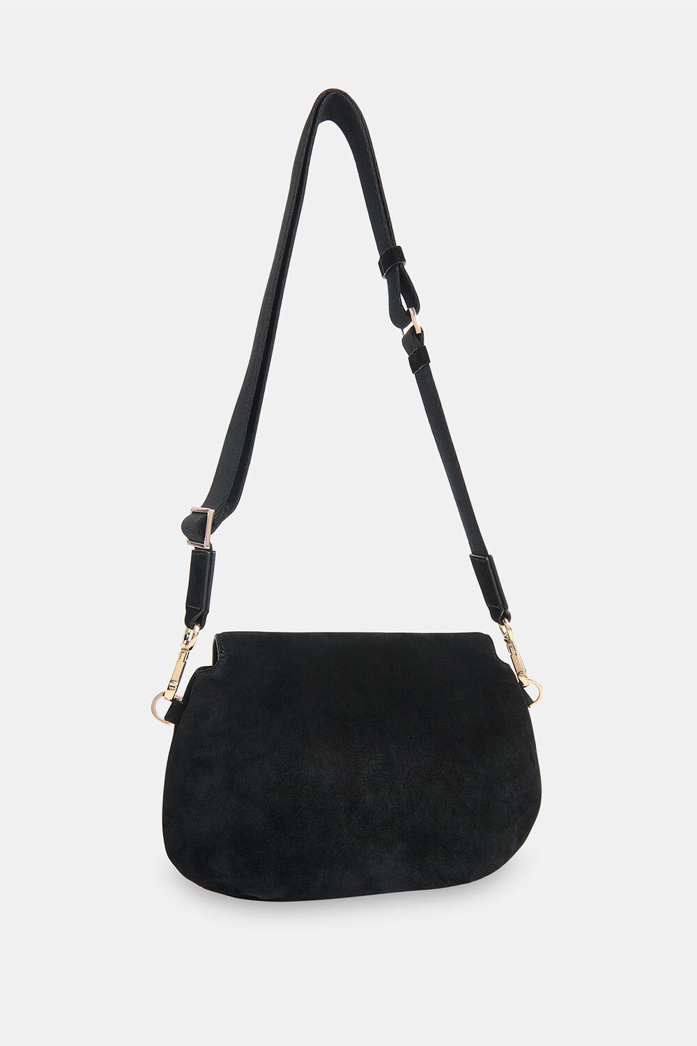 Nala Suede Crossbody Bag