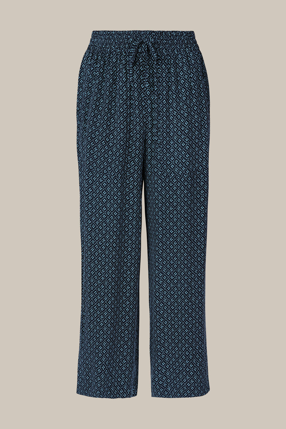 Lattice Print Trouser