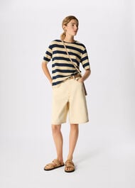 Wide Stripe Tee