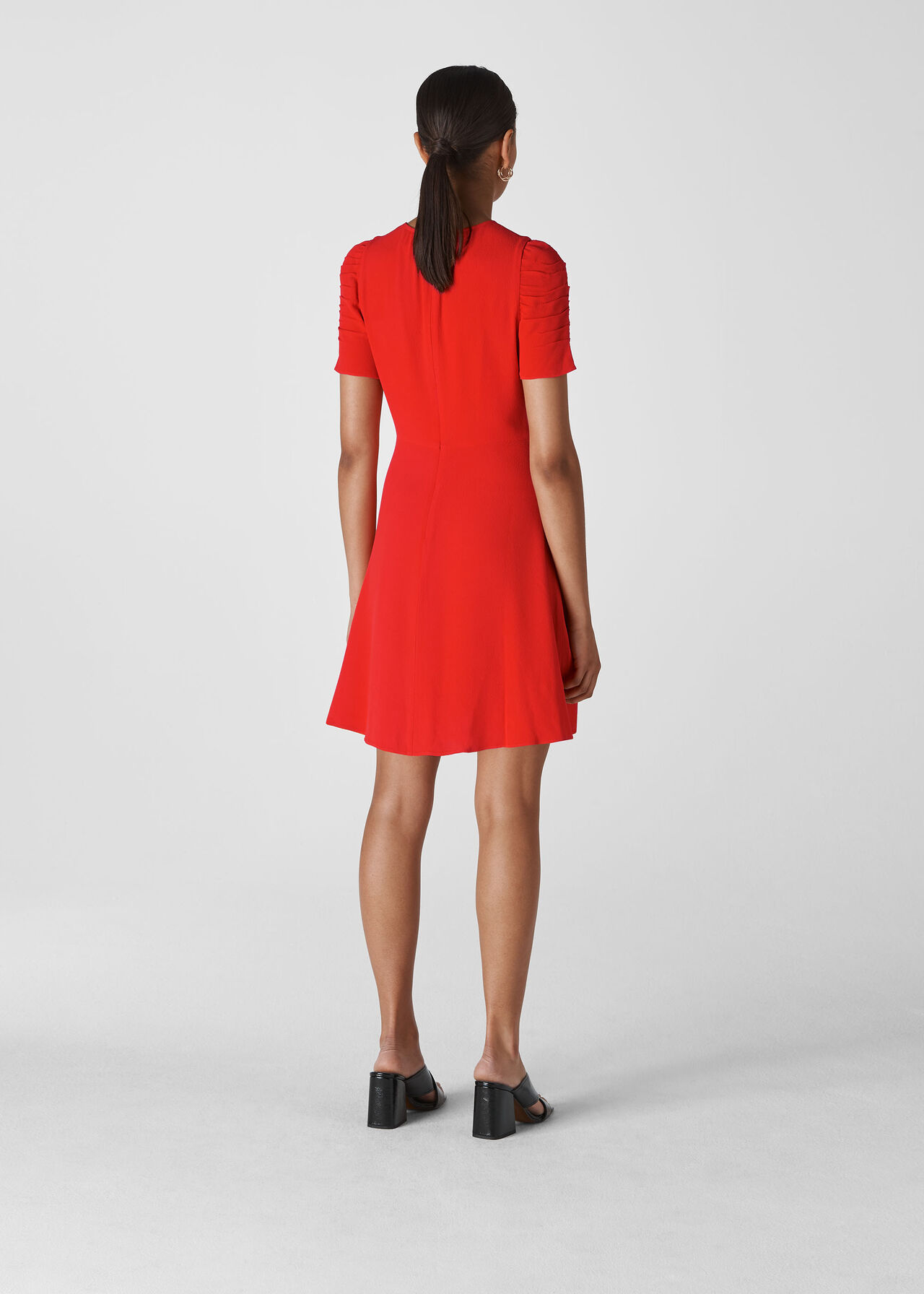 Simone Flippy Dress Flame