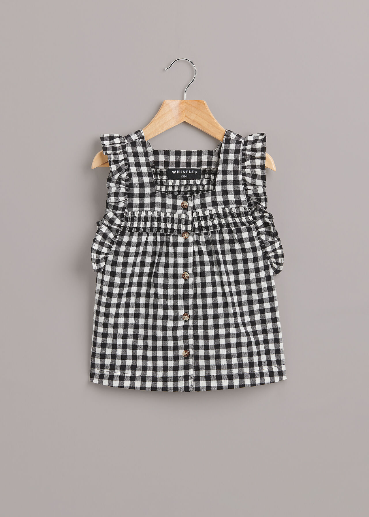 Gingham Pippa Top