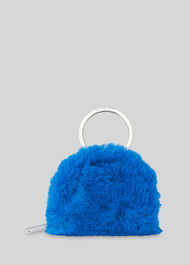Harper Faux Fur Keyring Purse