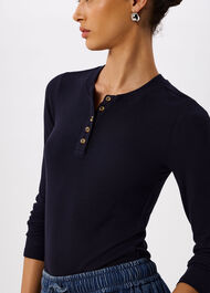 Essential Rib Henley