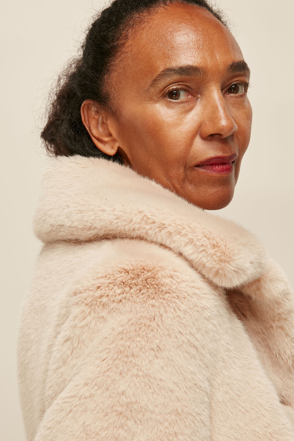 Faux Fur Coat