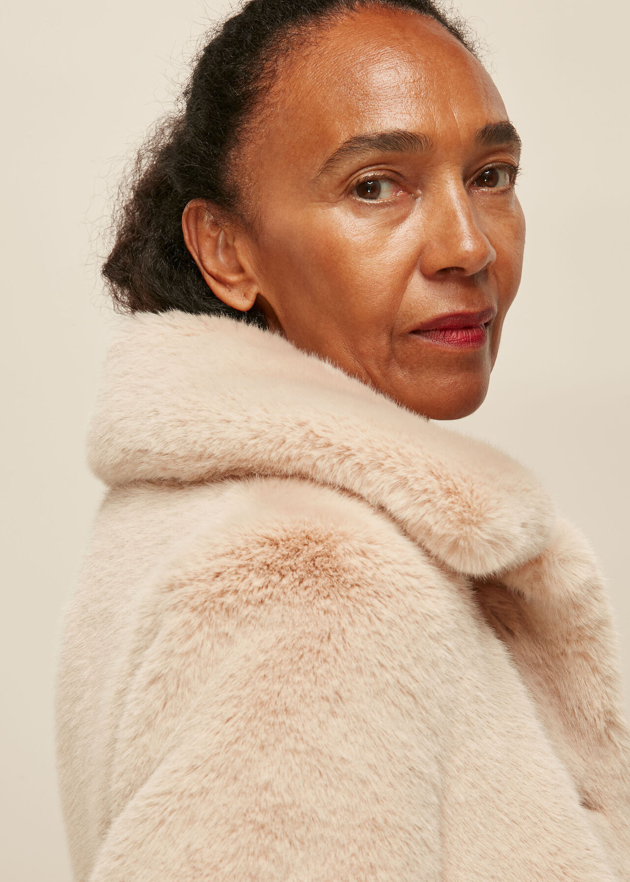 Faux Fur Coat