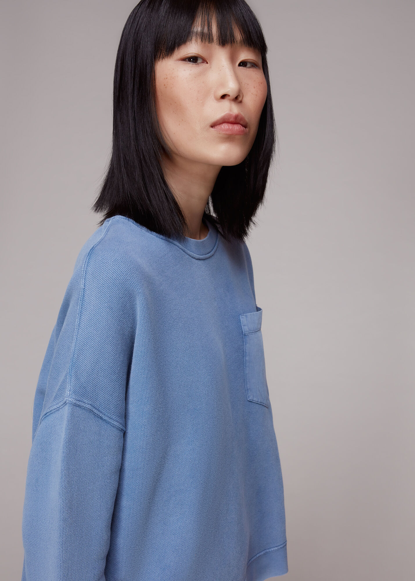 Denim sweatshirt shop