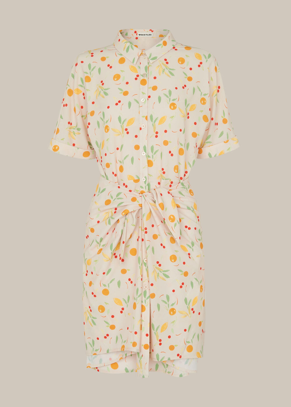 Dolly Fruit Tie Front Dress