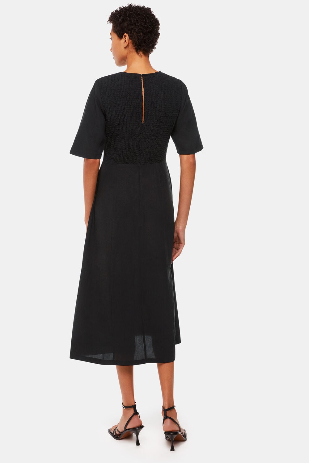 Veda Linen Blend Dress