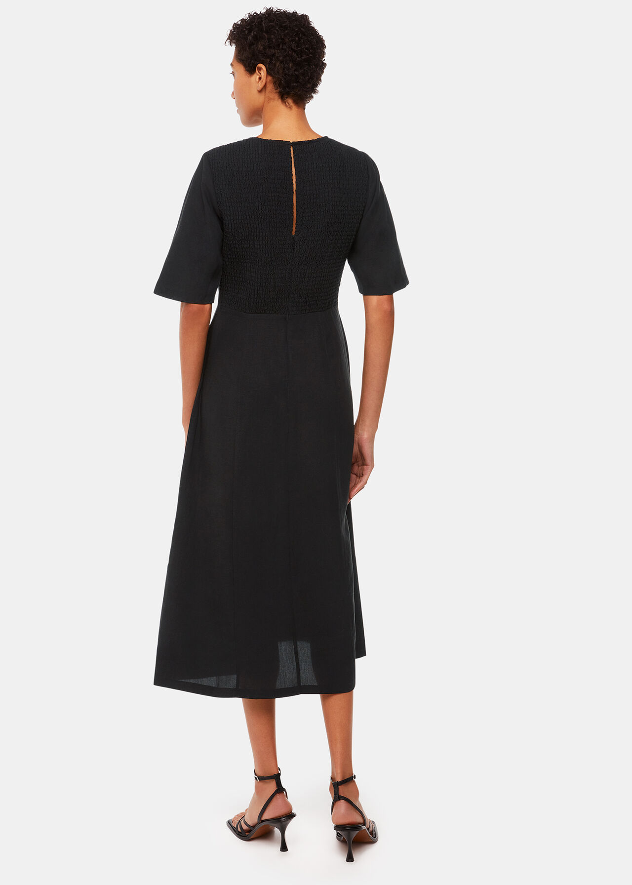 Veda Linen Blend Dress