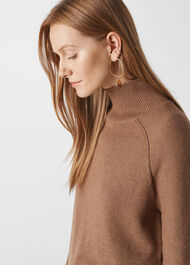 Phillipa Roll Neck Knit Camel