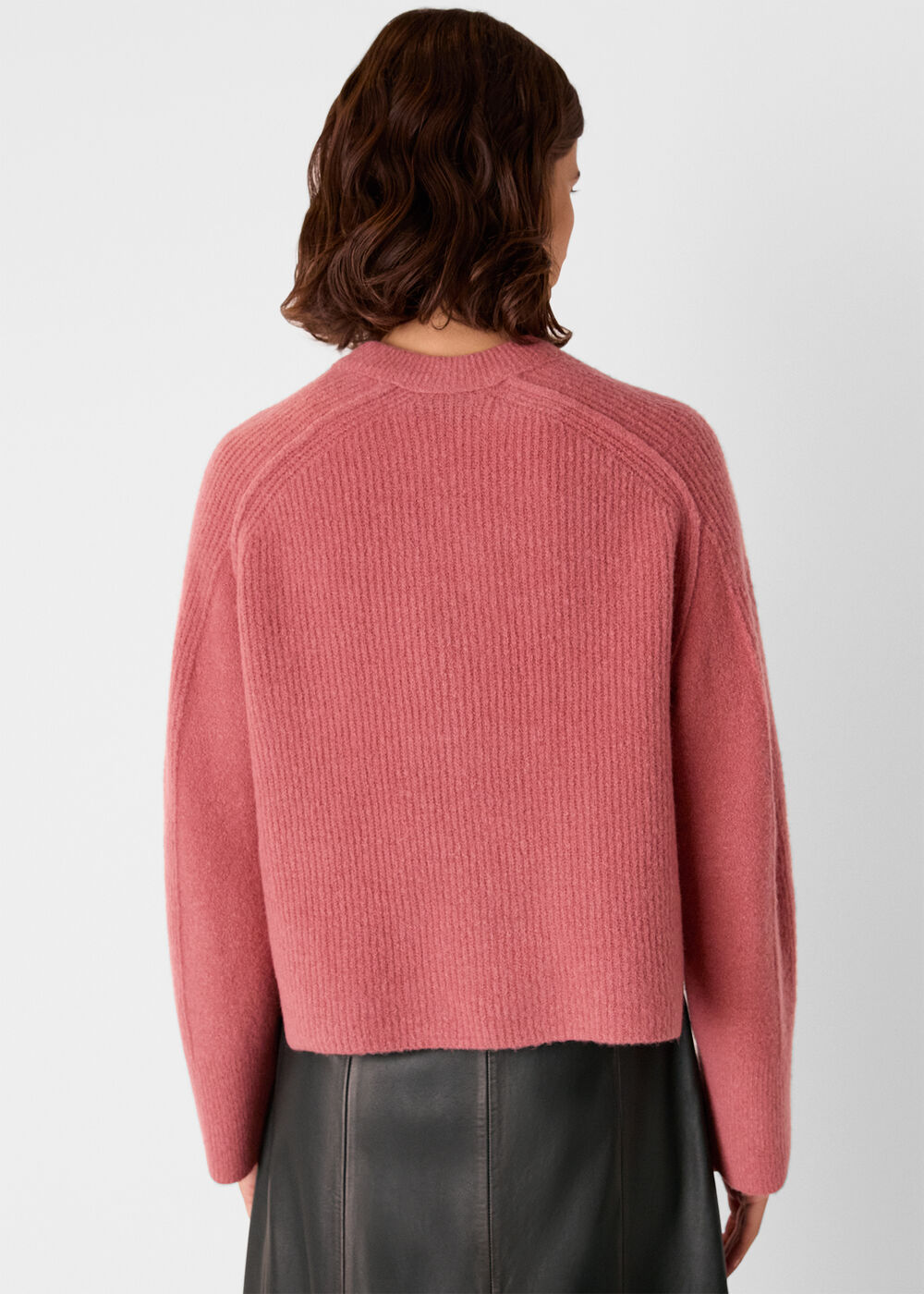 Aria Wool Mix Crew Knit