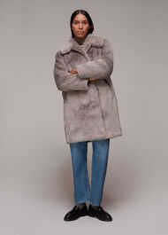 Imogen Faux Fur Coat