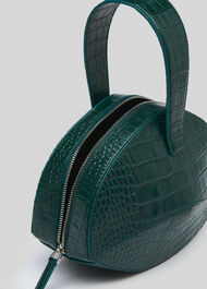 Whistles x Mlouye Bonita Bag Dark Green