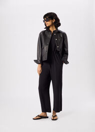 Sleeveless Drawstring Jumpsuit