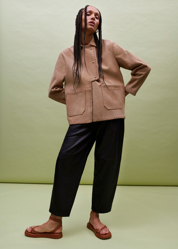 BOHDI WESTERN SUEDE BIKER