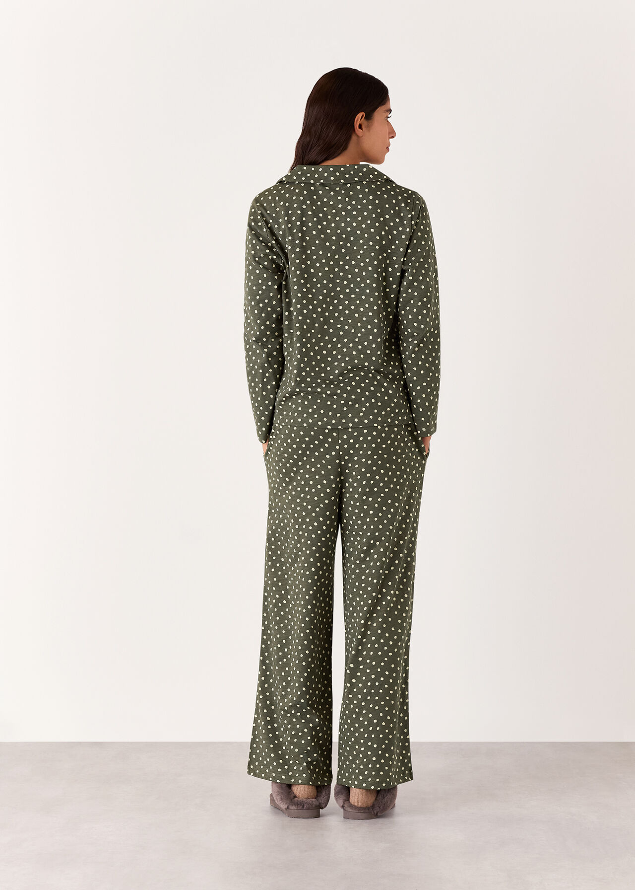 Irregular Spot Print Pyjamas