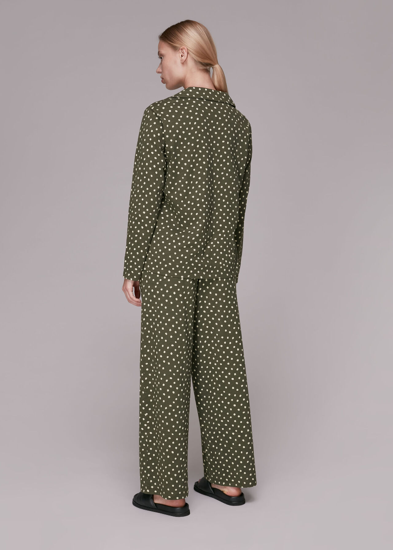 Irregular Spot Print Pyjamas