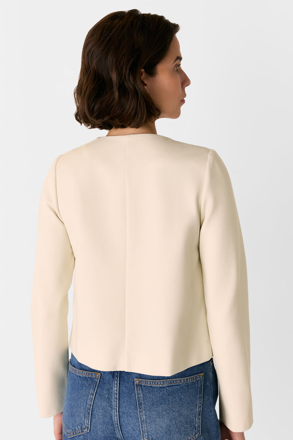 Anne Ponte Button Jacket