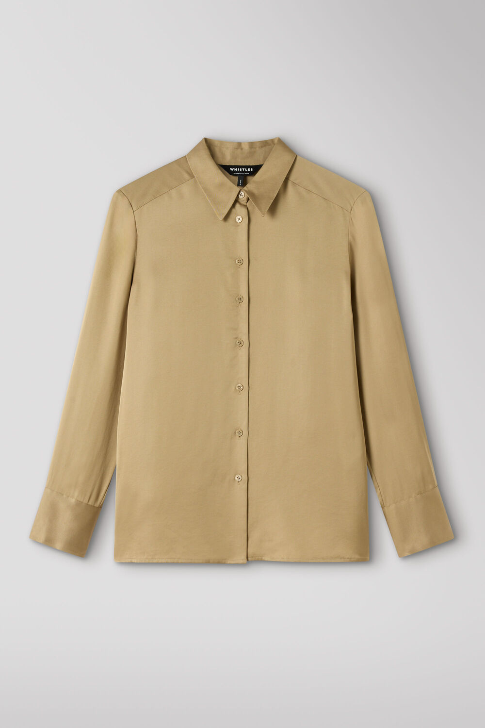 Metallic Satin Viscose Shirt