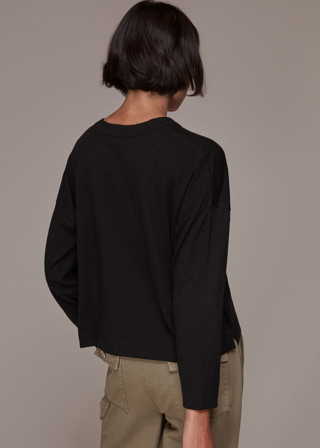 Jersey Pocket Cardigan