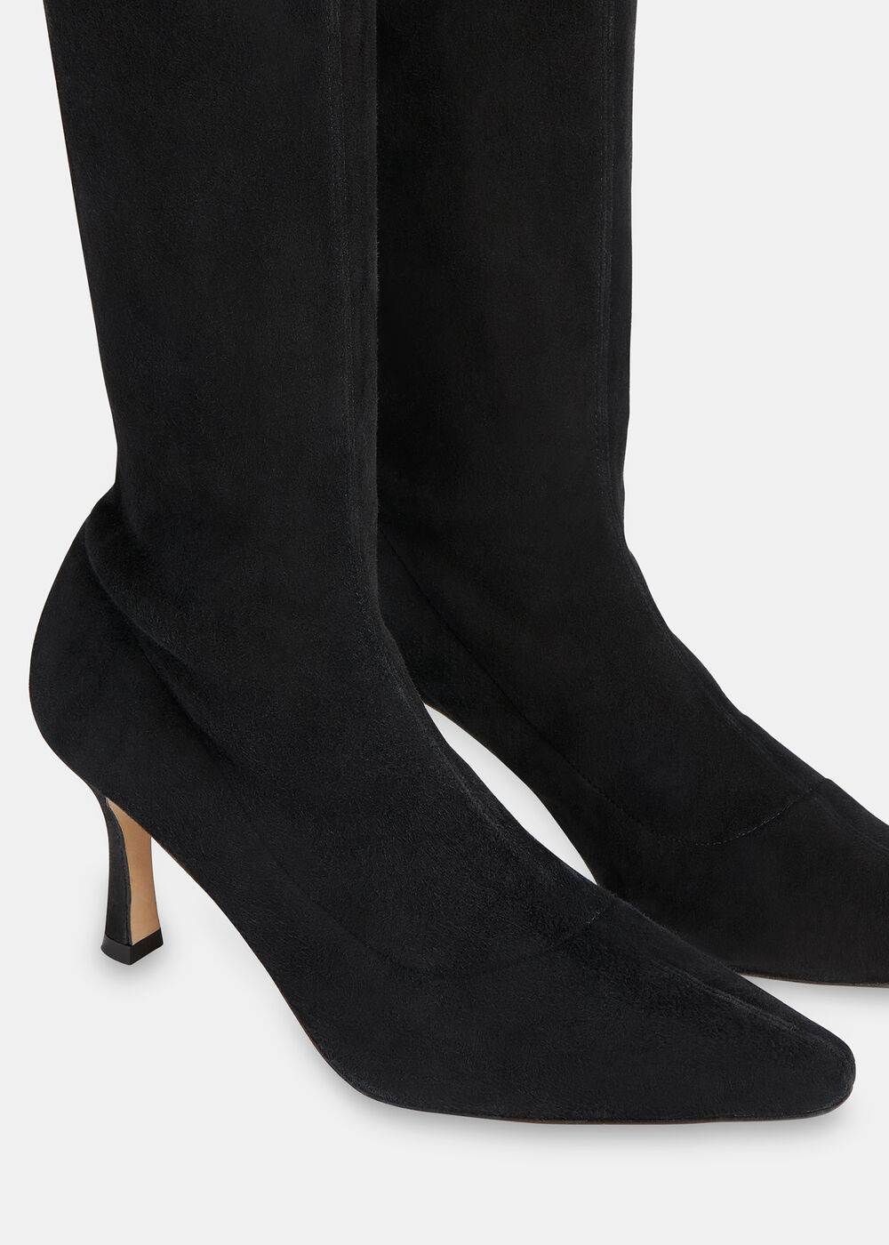 Hera Stretch Suede Boot