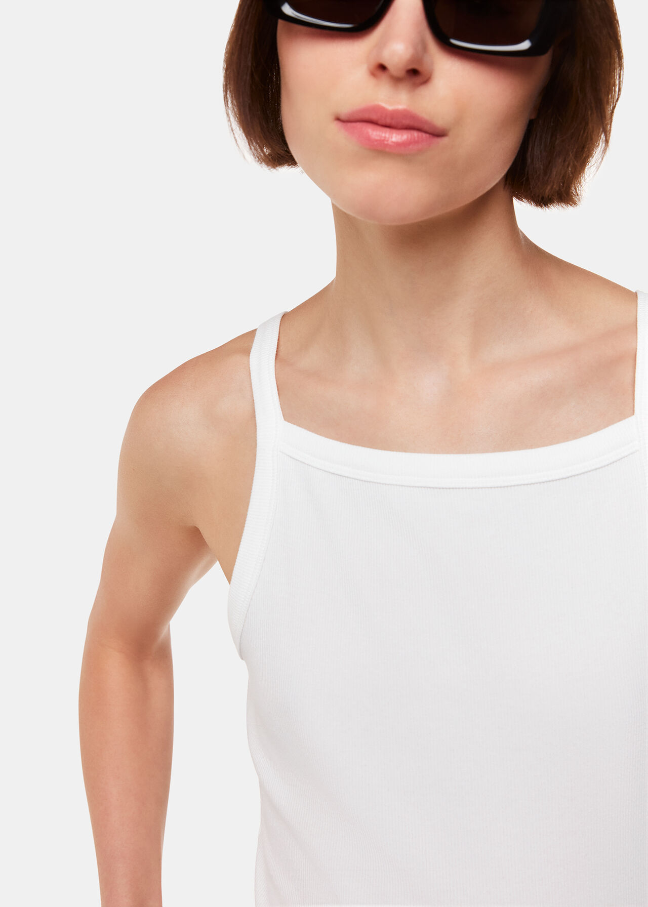 Straight Neck Vest