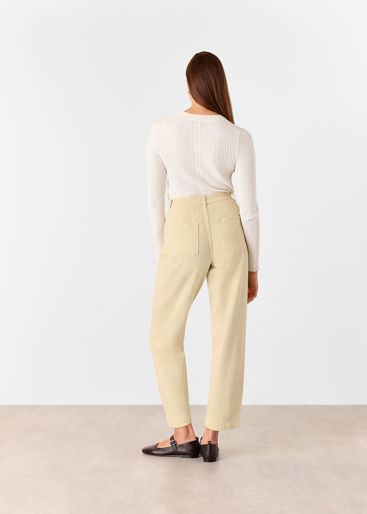 Lola Cotton Blend Trouser