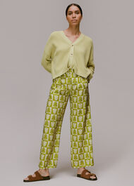 Checkerboard Shells Trouser