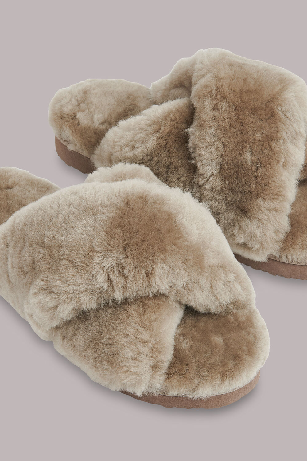 Macy Cross Strap Slipper