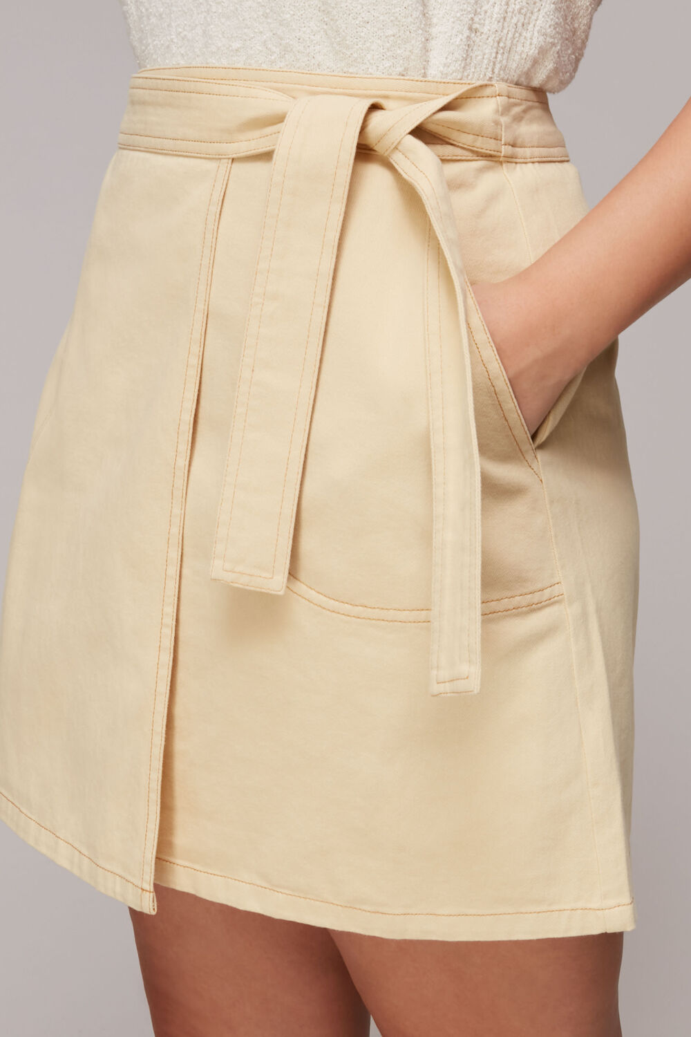 Macie Wrap A Line Skirt