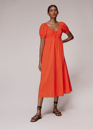 Tie Detail Elouise Midi Dress