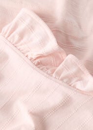 Frill Sleeve Broderie Tee