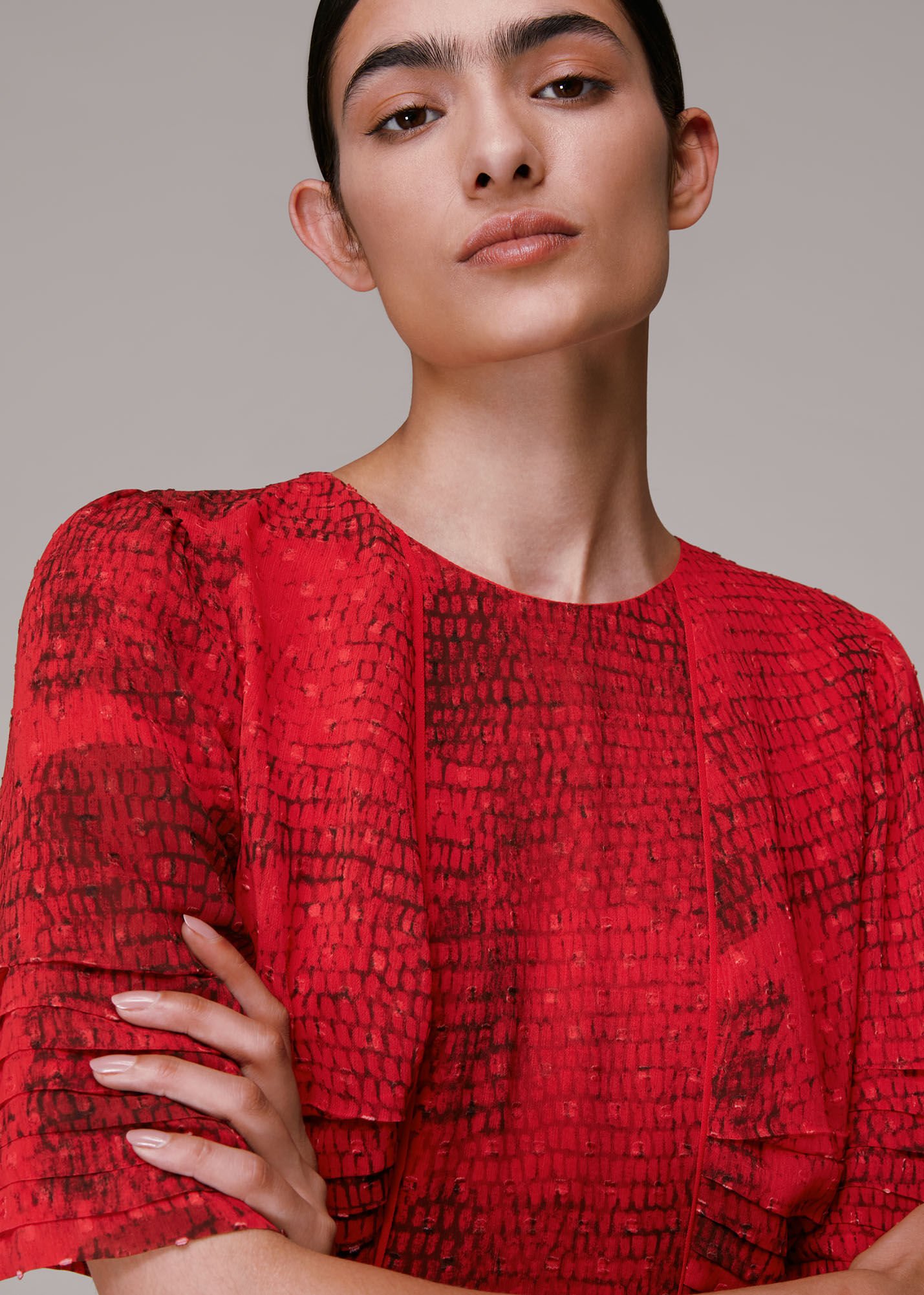 Whistles snakeskin dress on sale