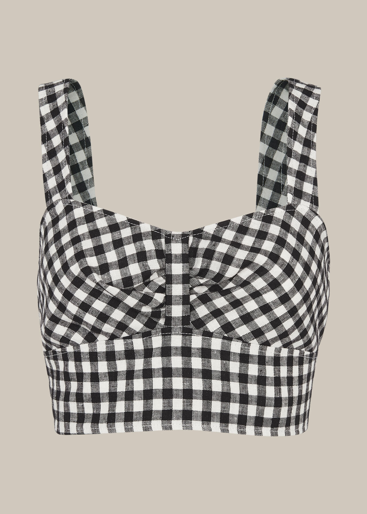 Gingham Bralette