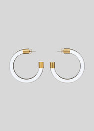 Clear Resin Hoops Clear