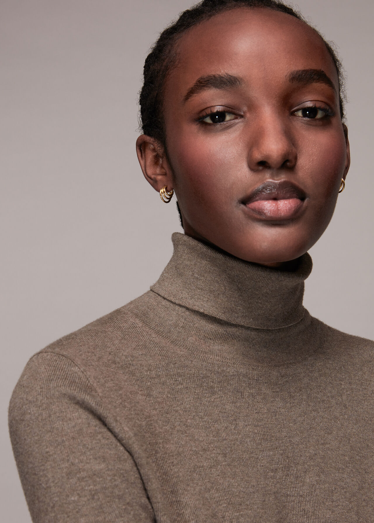 Triple Hoop Earring