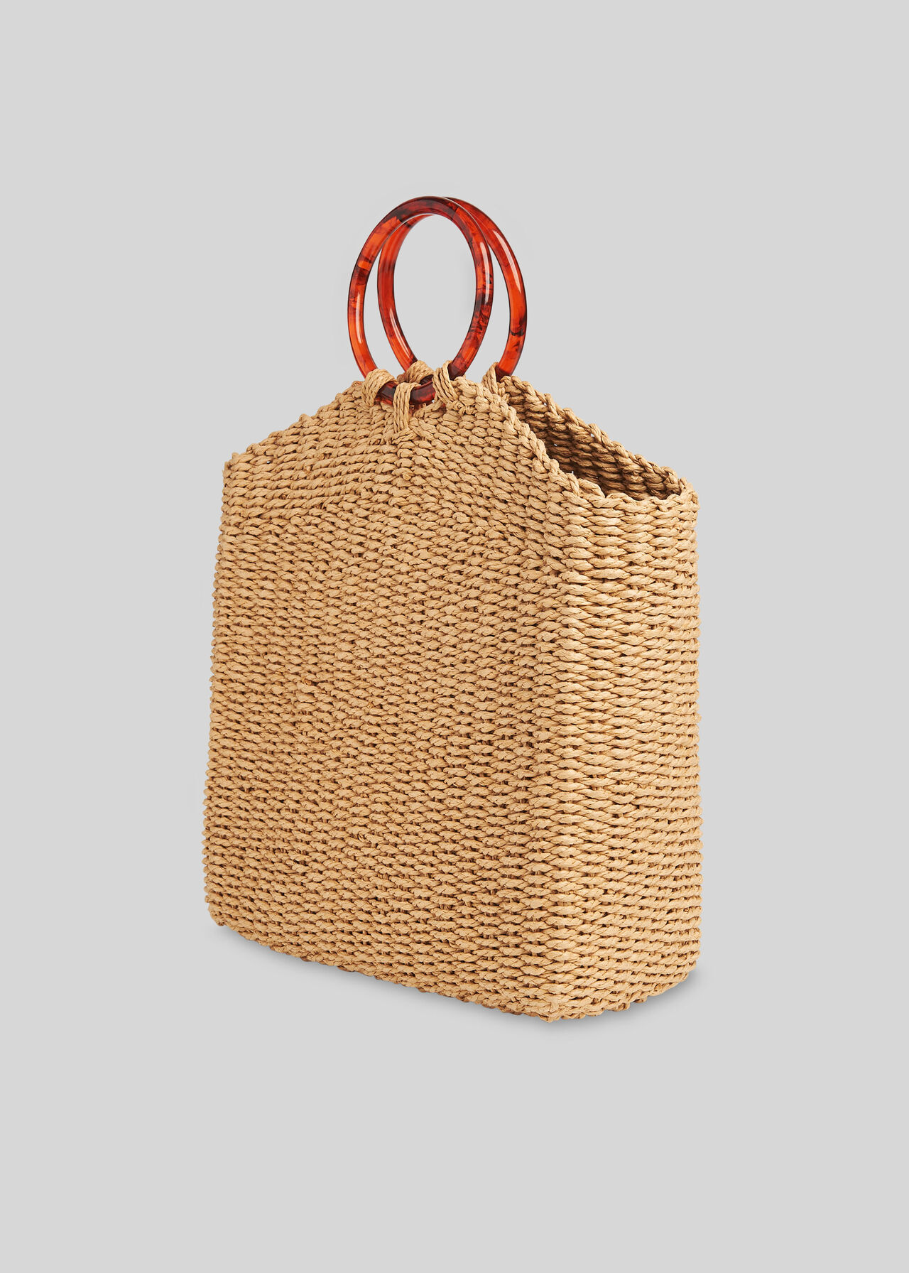 Eastway Resin Handle Tote Neutral