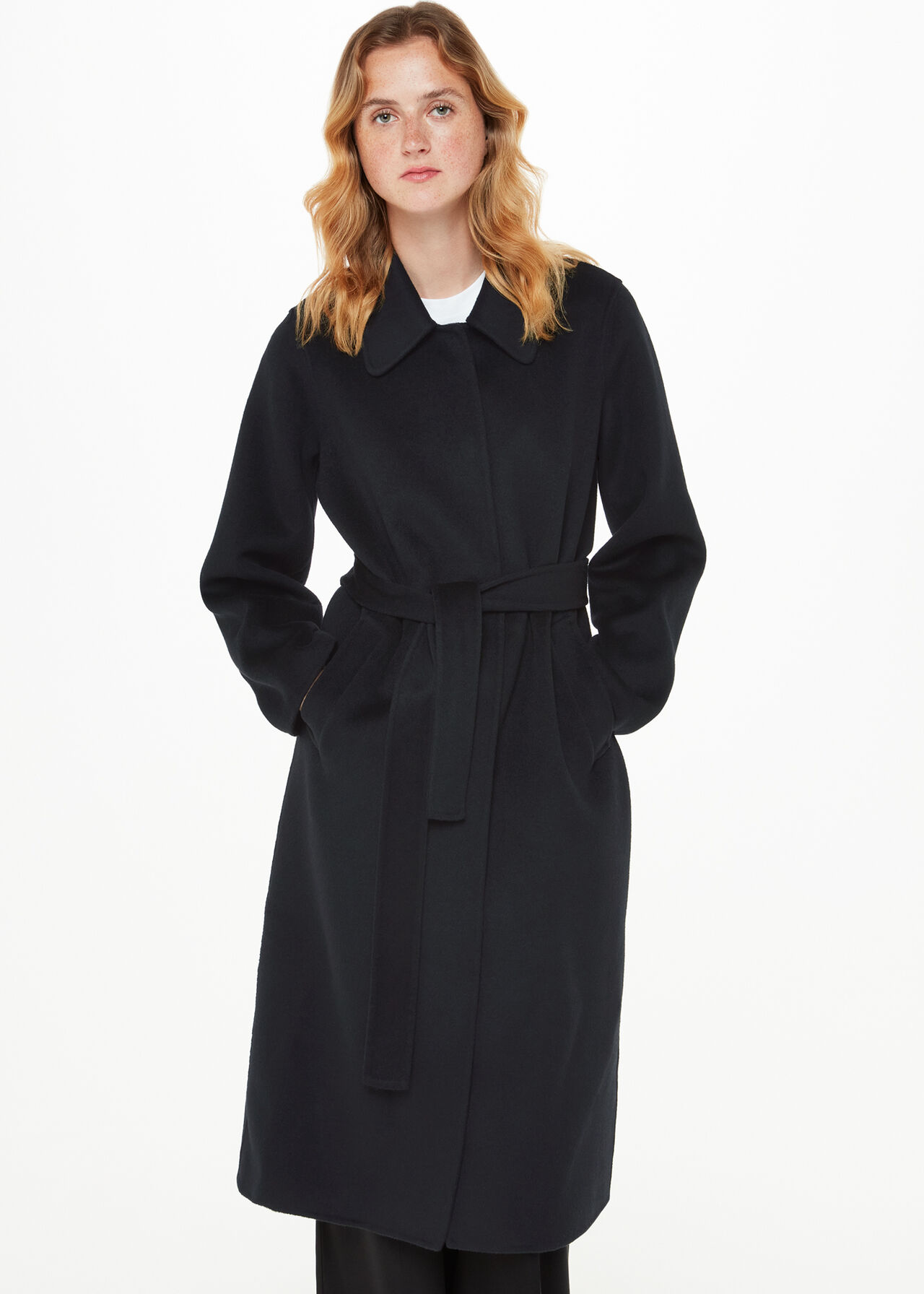 Nell Belted Doubled Faced Coat