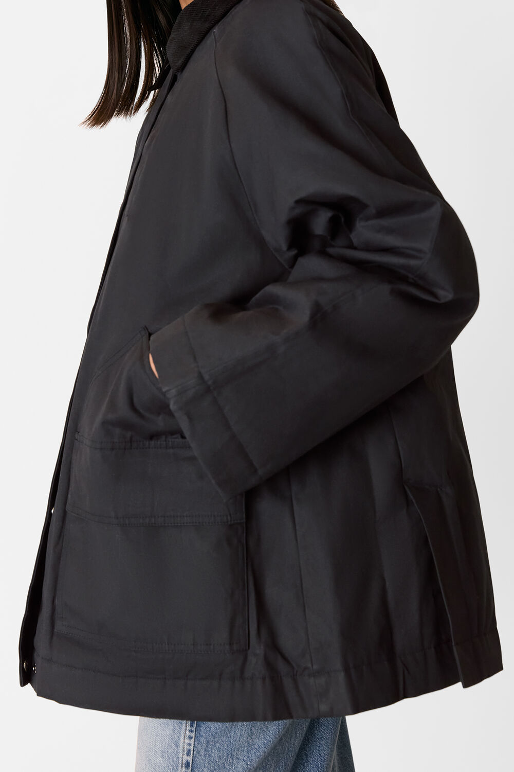 Fern Waxed Barn Jacket