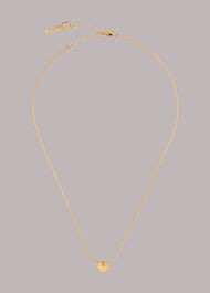 Textured Heart Necklace