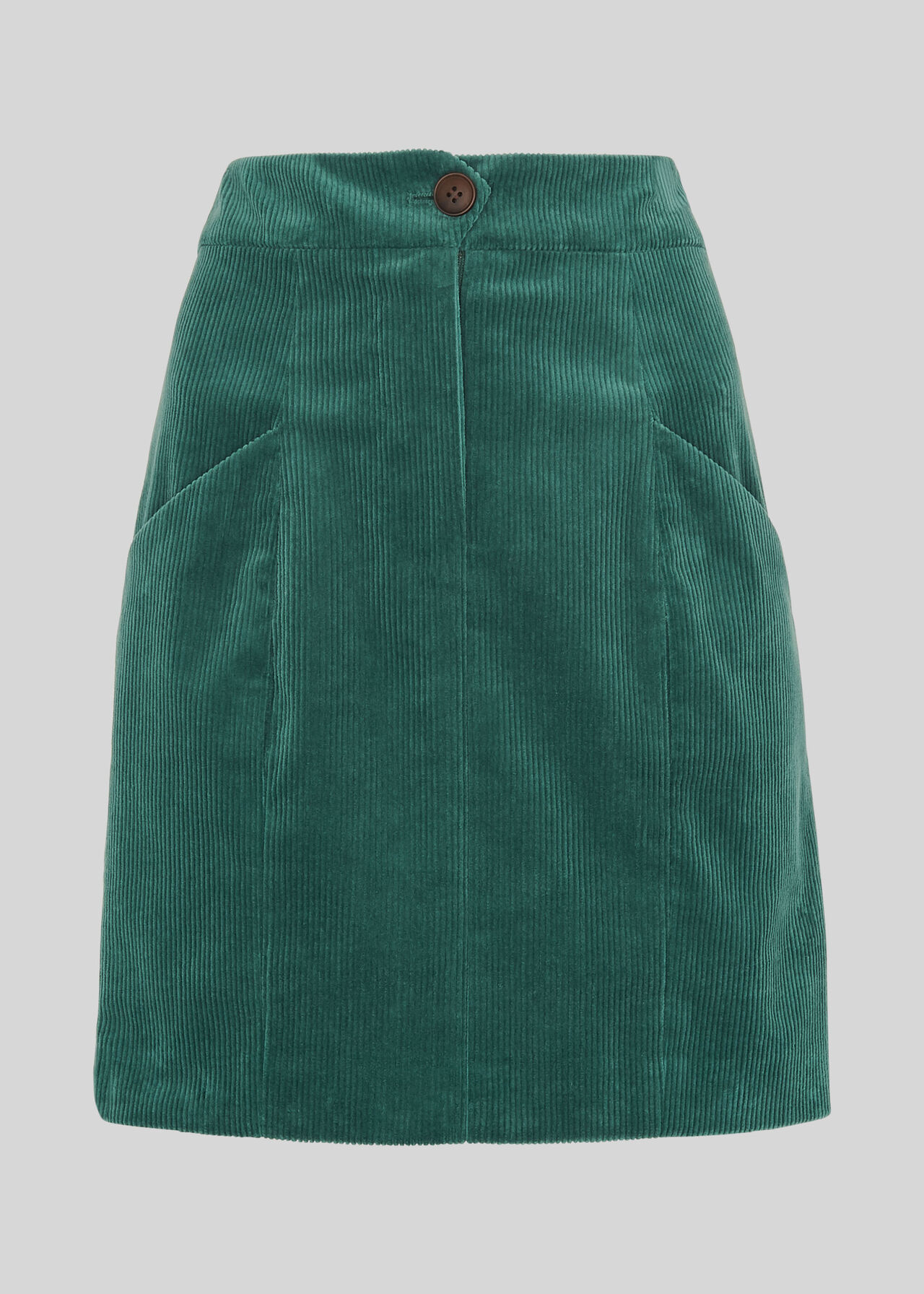 Billie Cord Skirt Sage Green