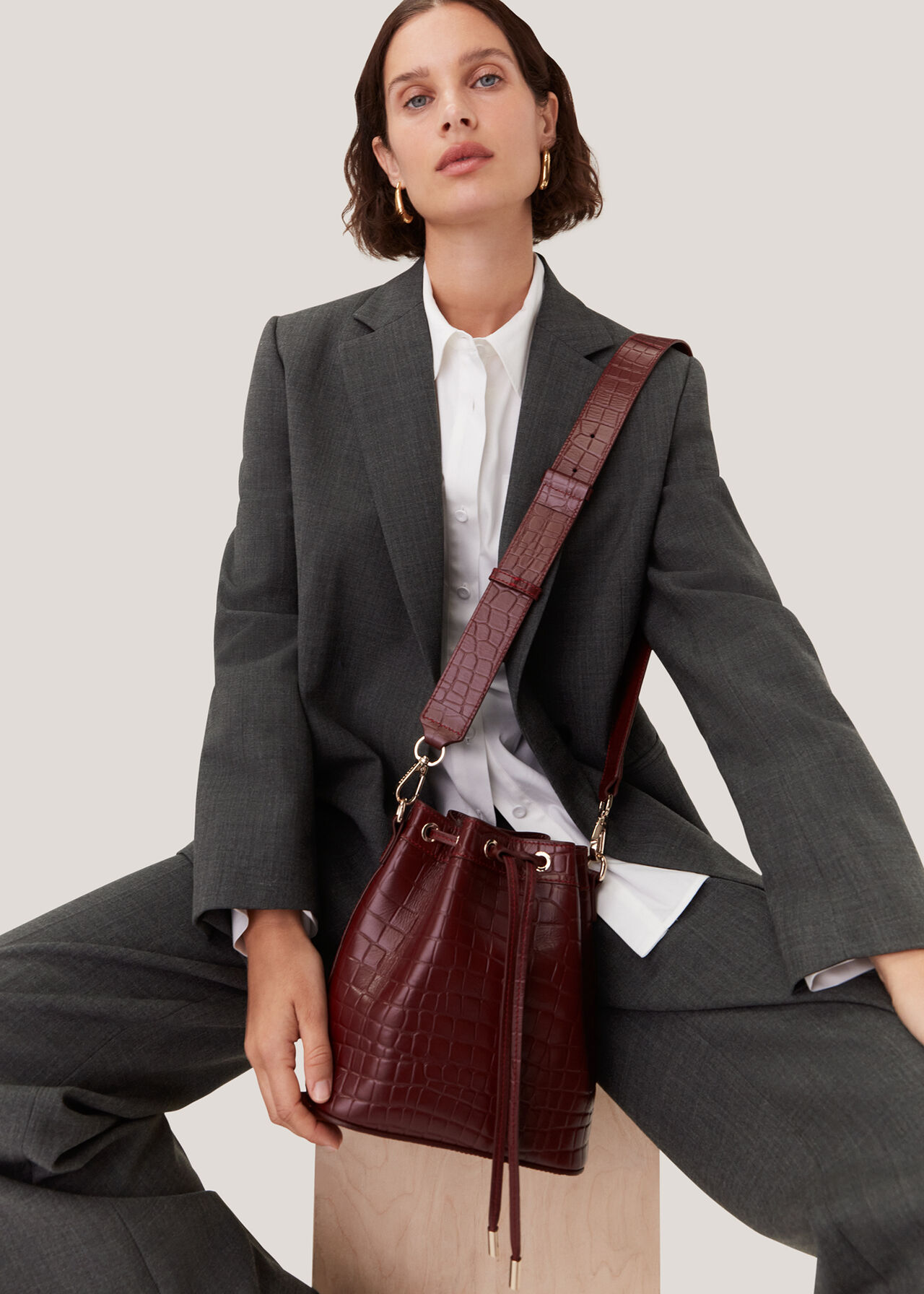 Natalie Wool Blend Blazer