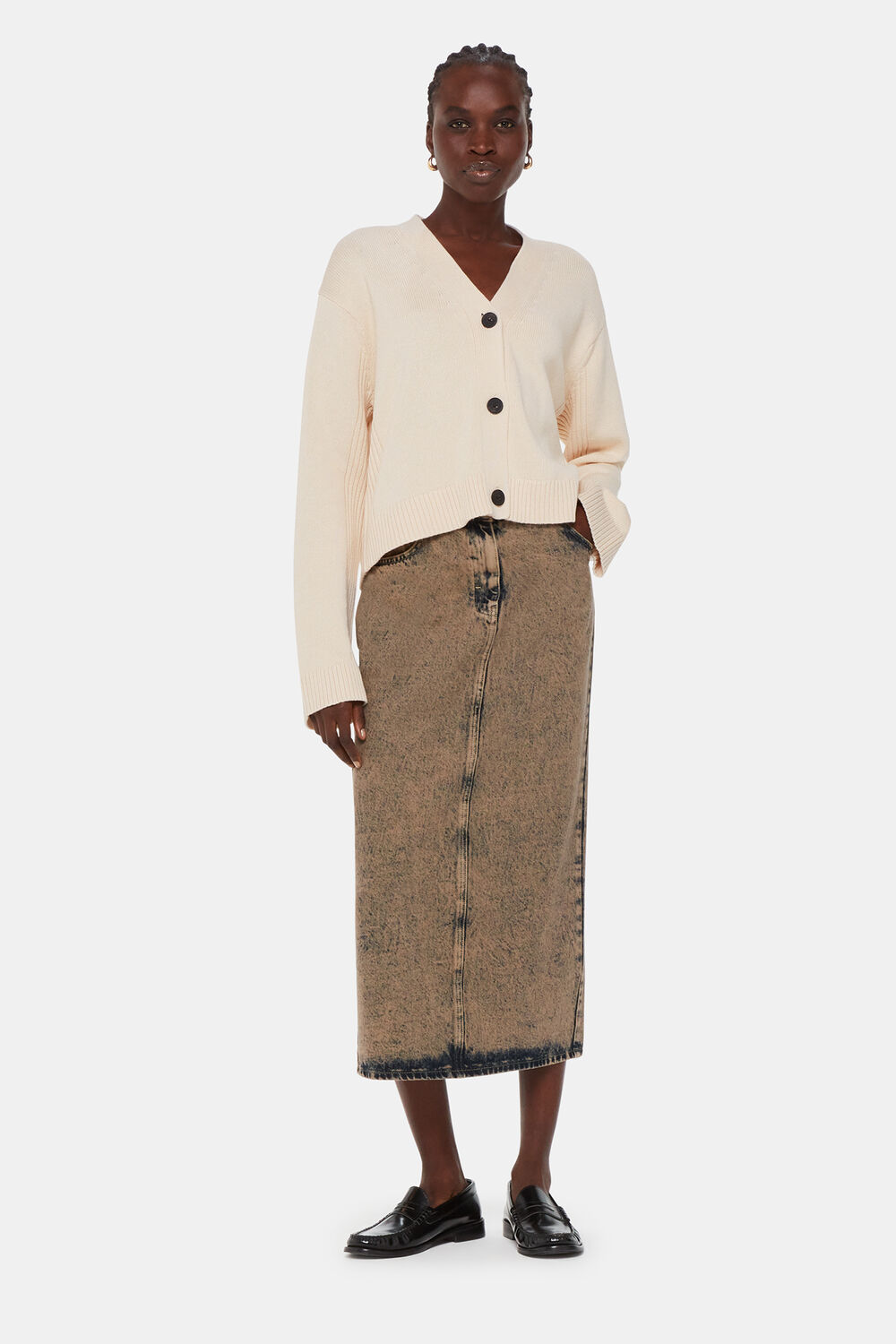 Nina Button Front Cardigan