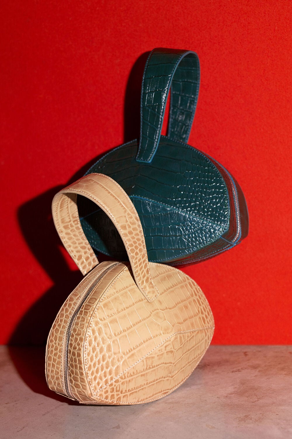 Whistles x Mlouye Bonita Bag Dark Green