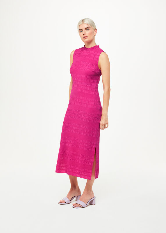 Petite Maya Plisse Dress