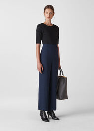 Animal Jacquard Trouser